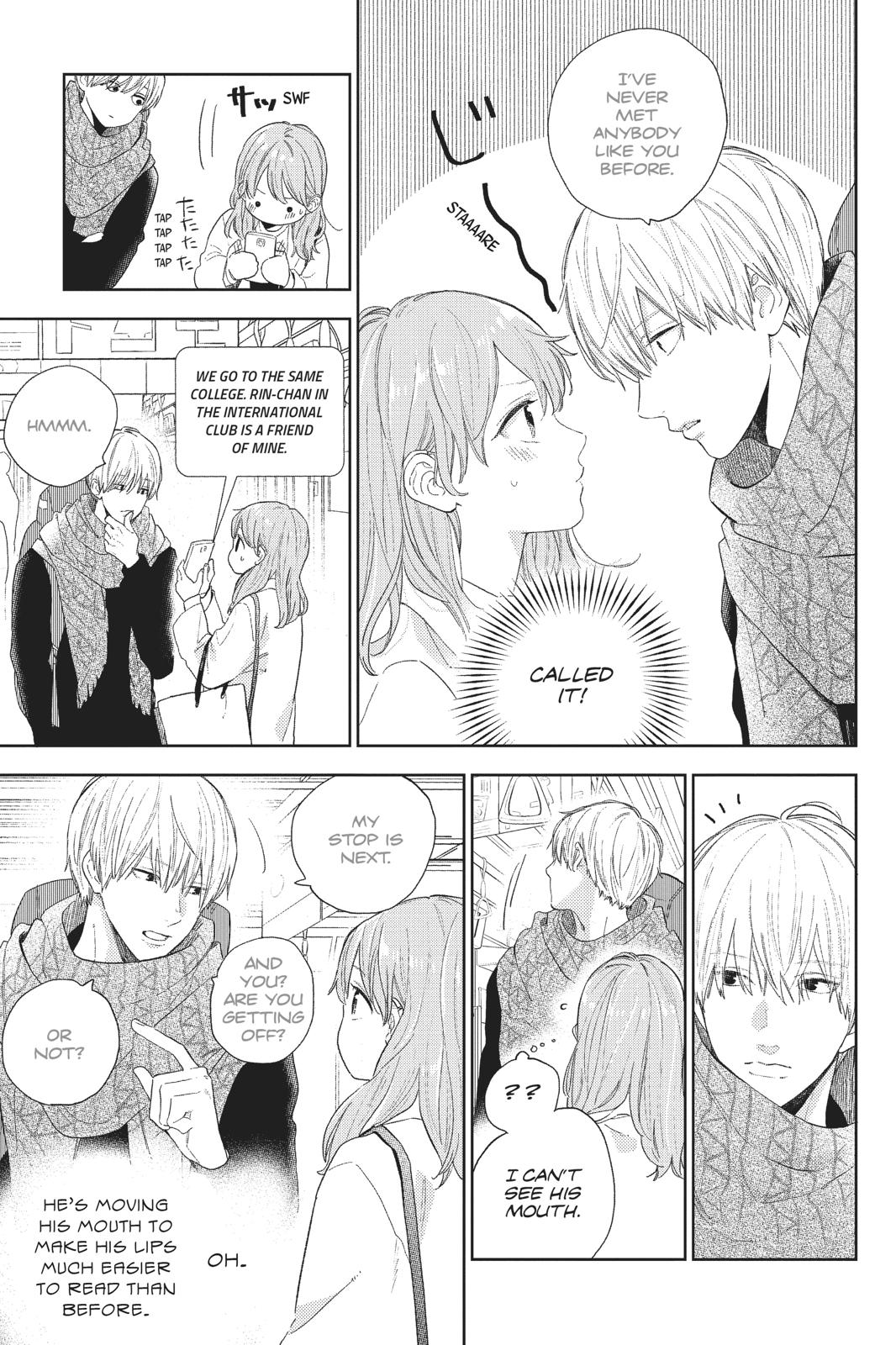 A Sign of Affection Chapter 1 - Page 15