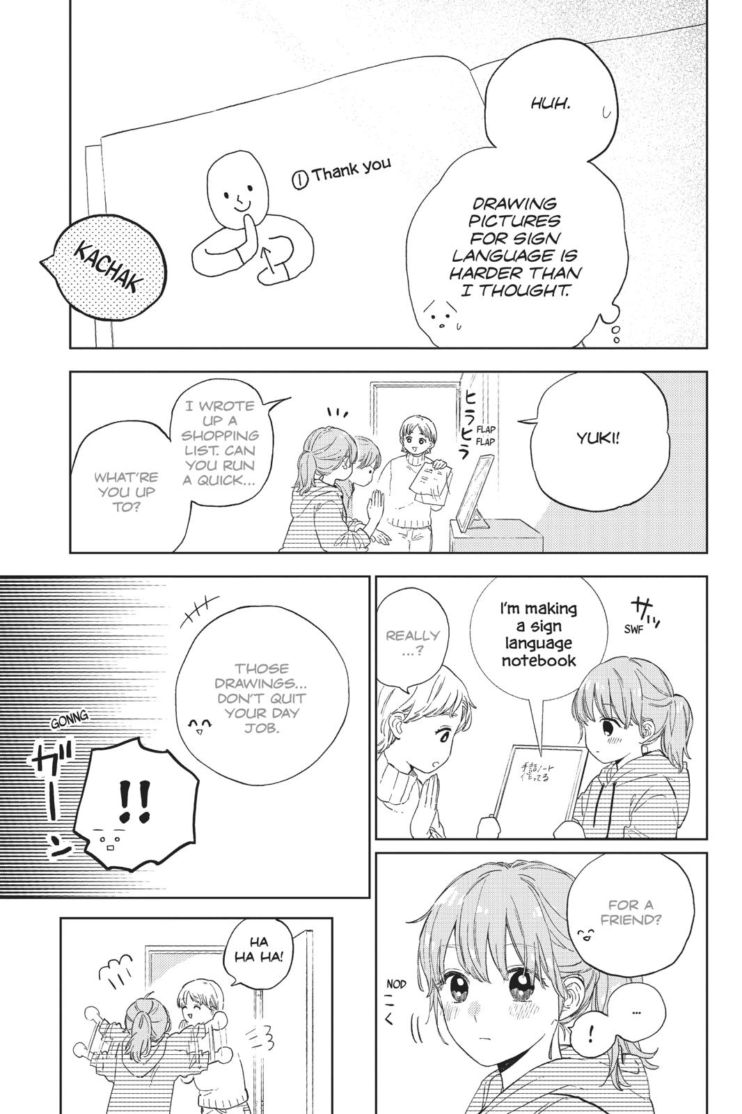 A Sign of Affection Chapter 3 - Page 21