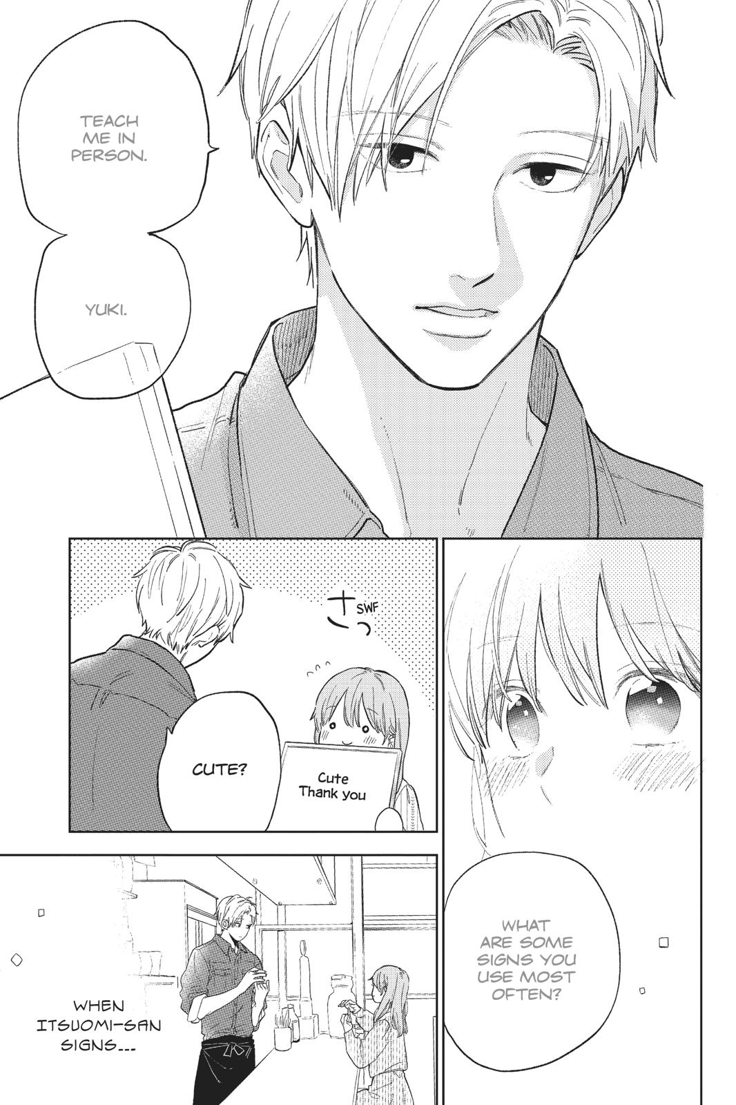 A Sign of Affection Chapter 3 - Page 31
