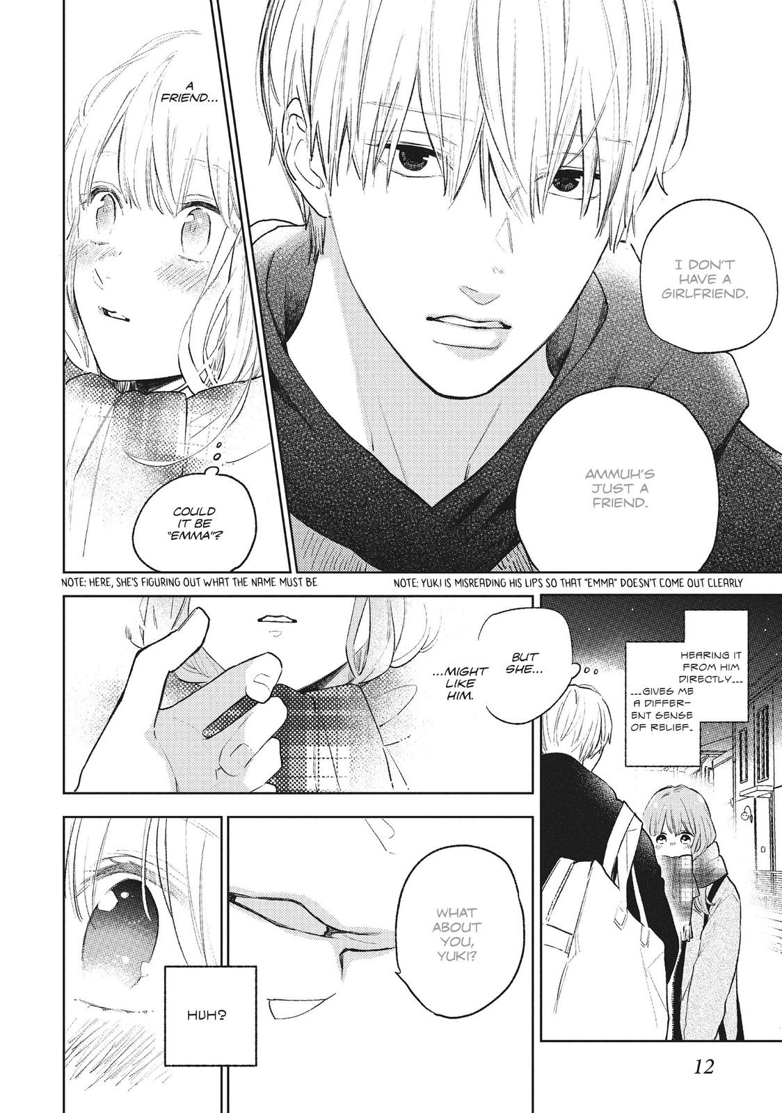 A Sign of Affection Chapter 5 - Page 13
