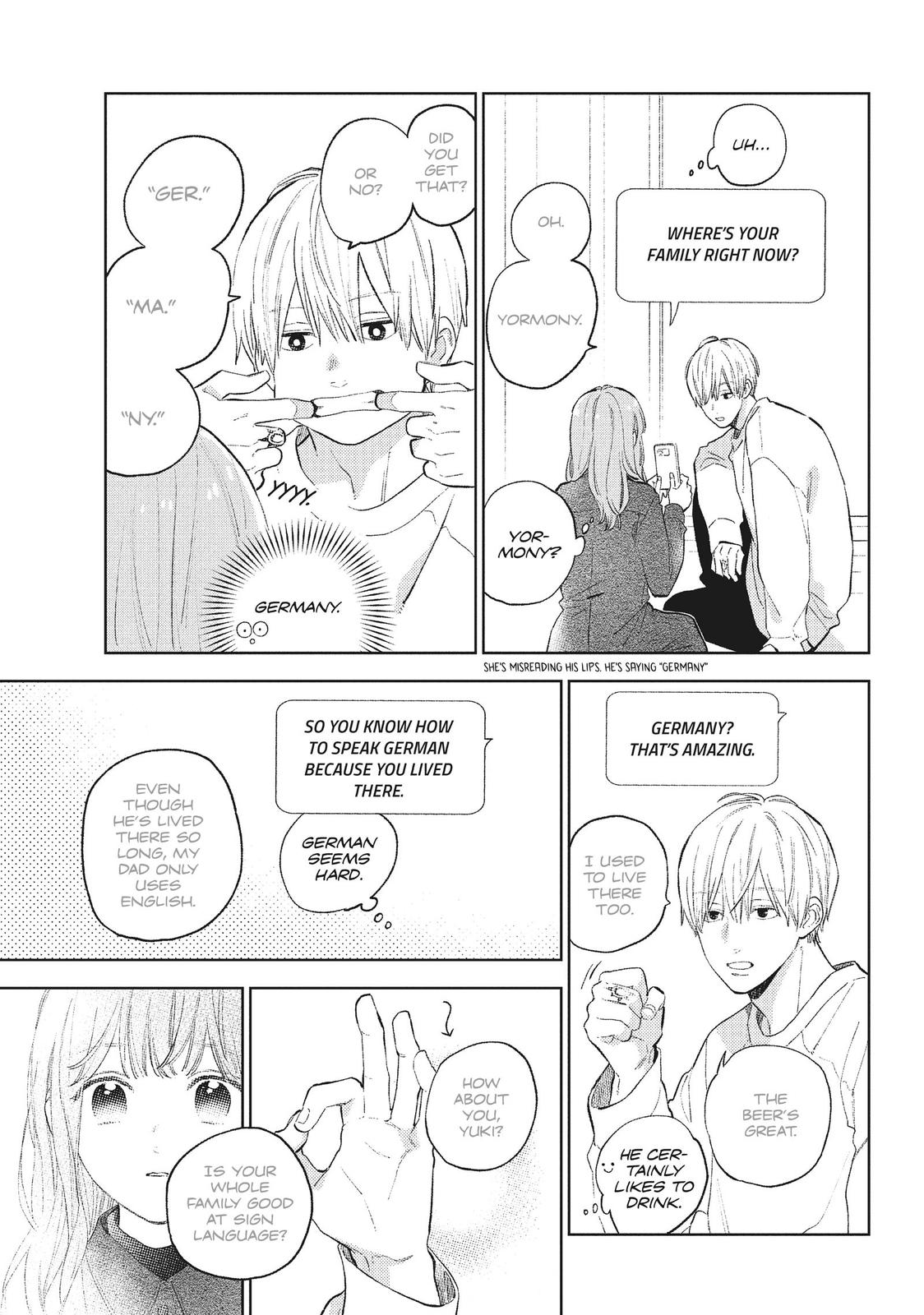 A Sign of Affection Chapter 7 - Page 13