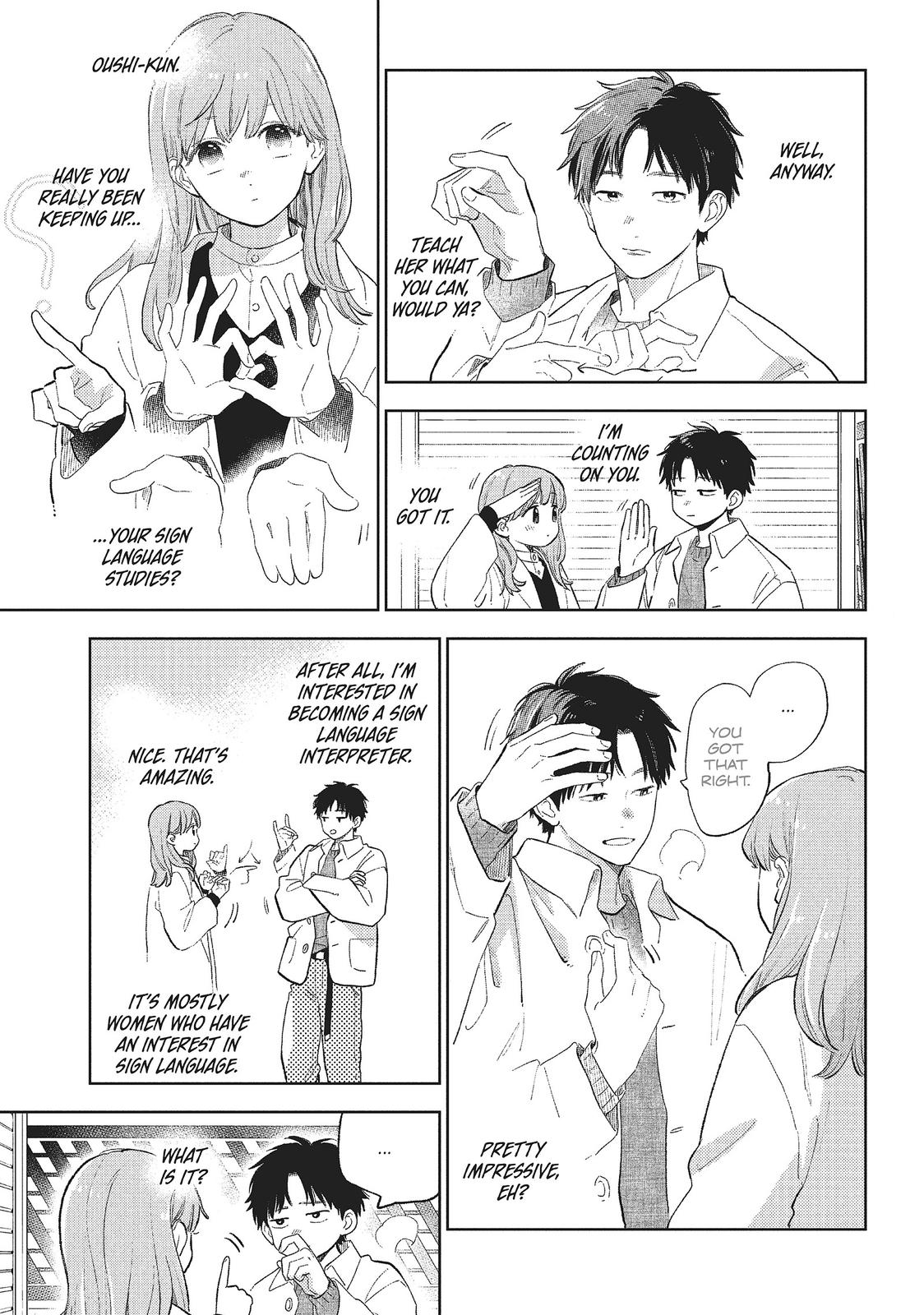 A Sign of Affection Chapter 11 - Page 17