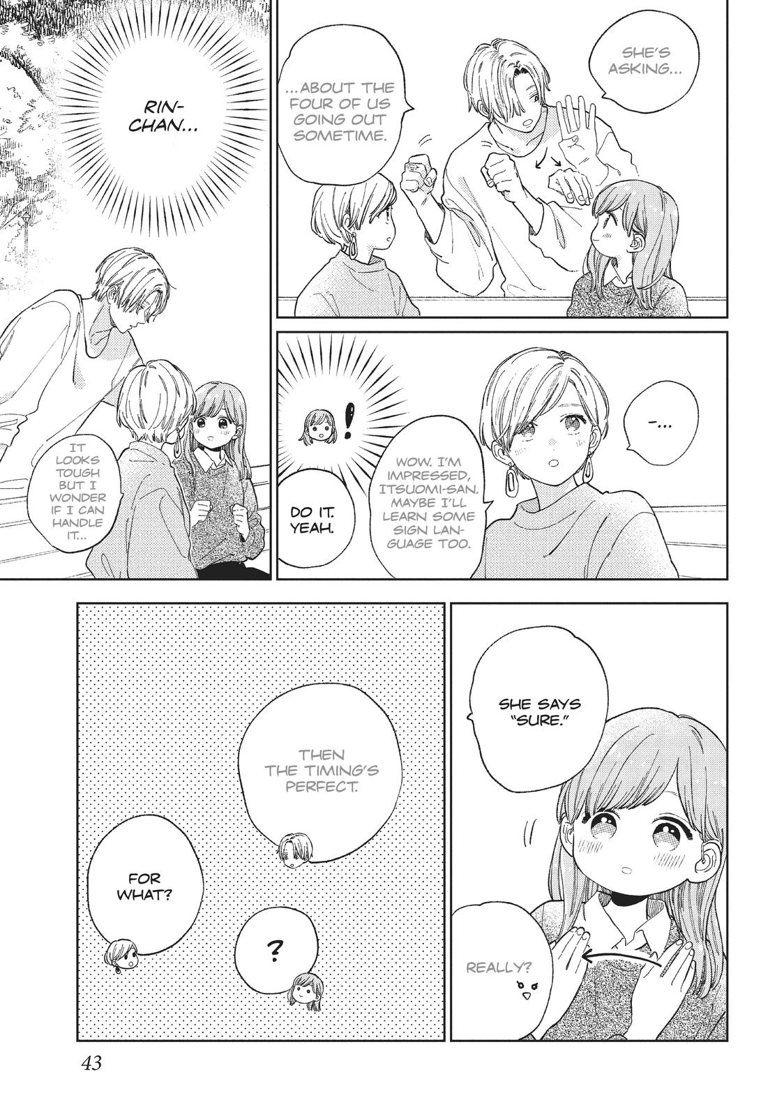 A Sign of Affection Chapter 13 - Page 43