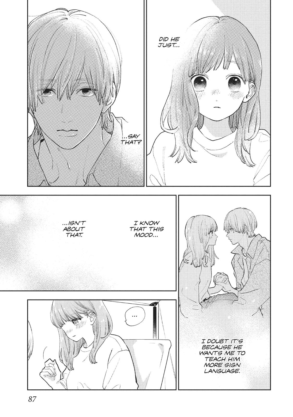 A Sign of Affection Chapter 15 - Page 3