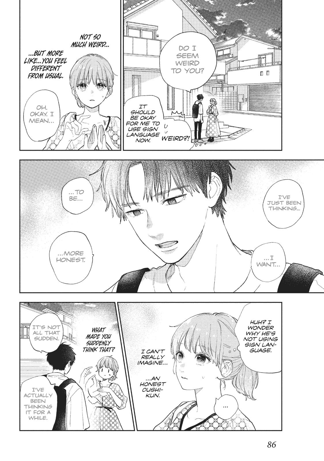 A Sign of Affection Chapter 19 - Page 4