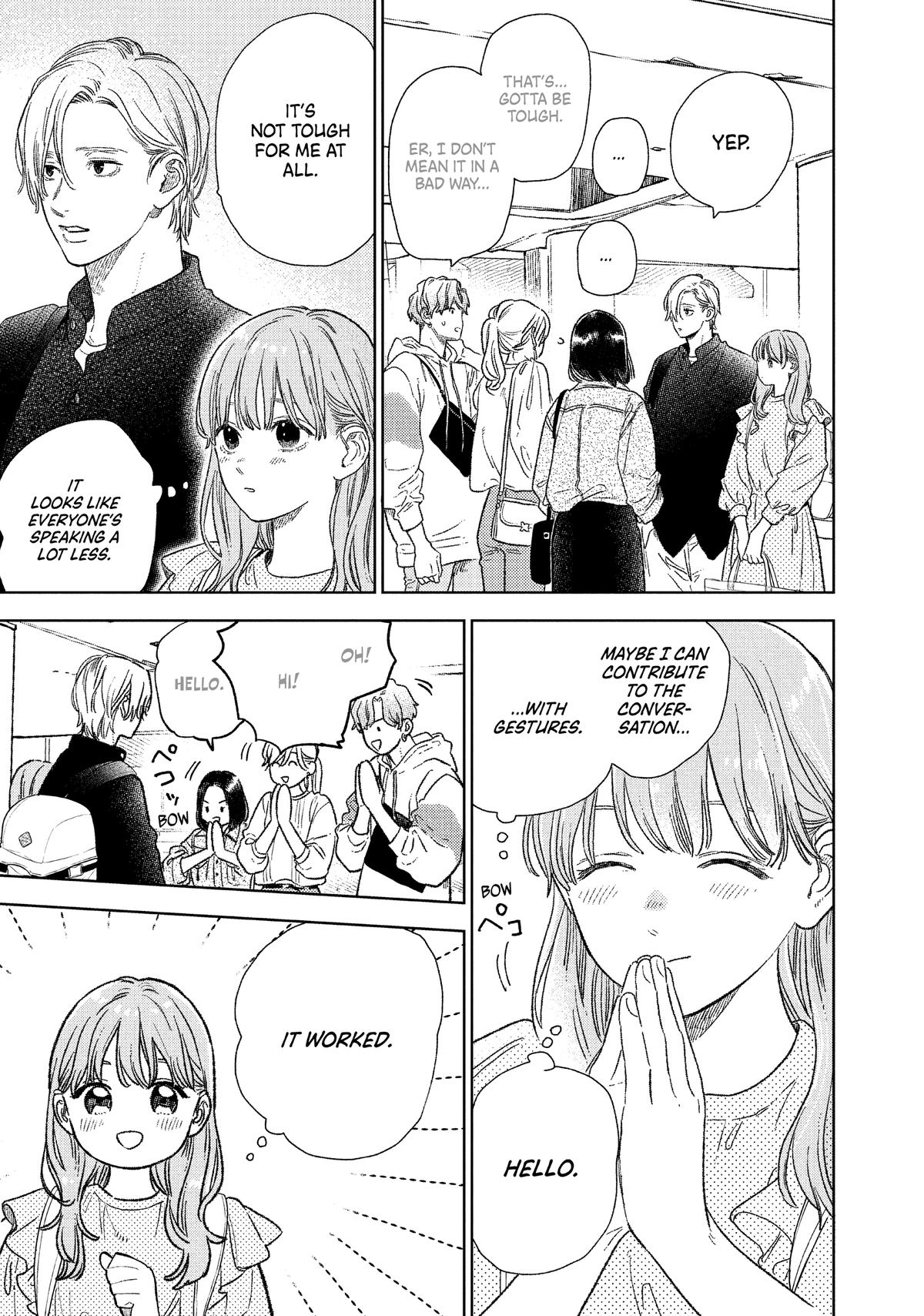 A Sign of Affection Chapter 26 - Page 13