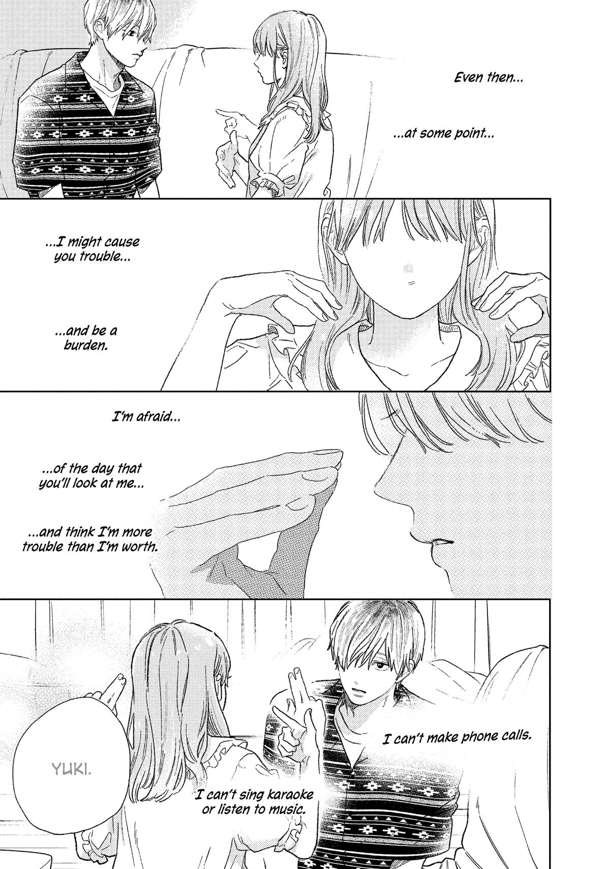 A Sign of Affection Chapter 28 - Page 35
