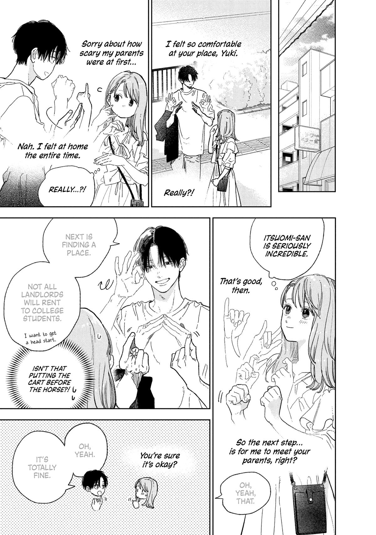 A Sign of Affection Chapter 33 - Page 12