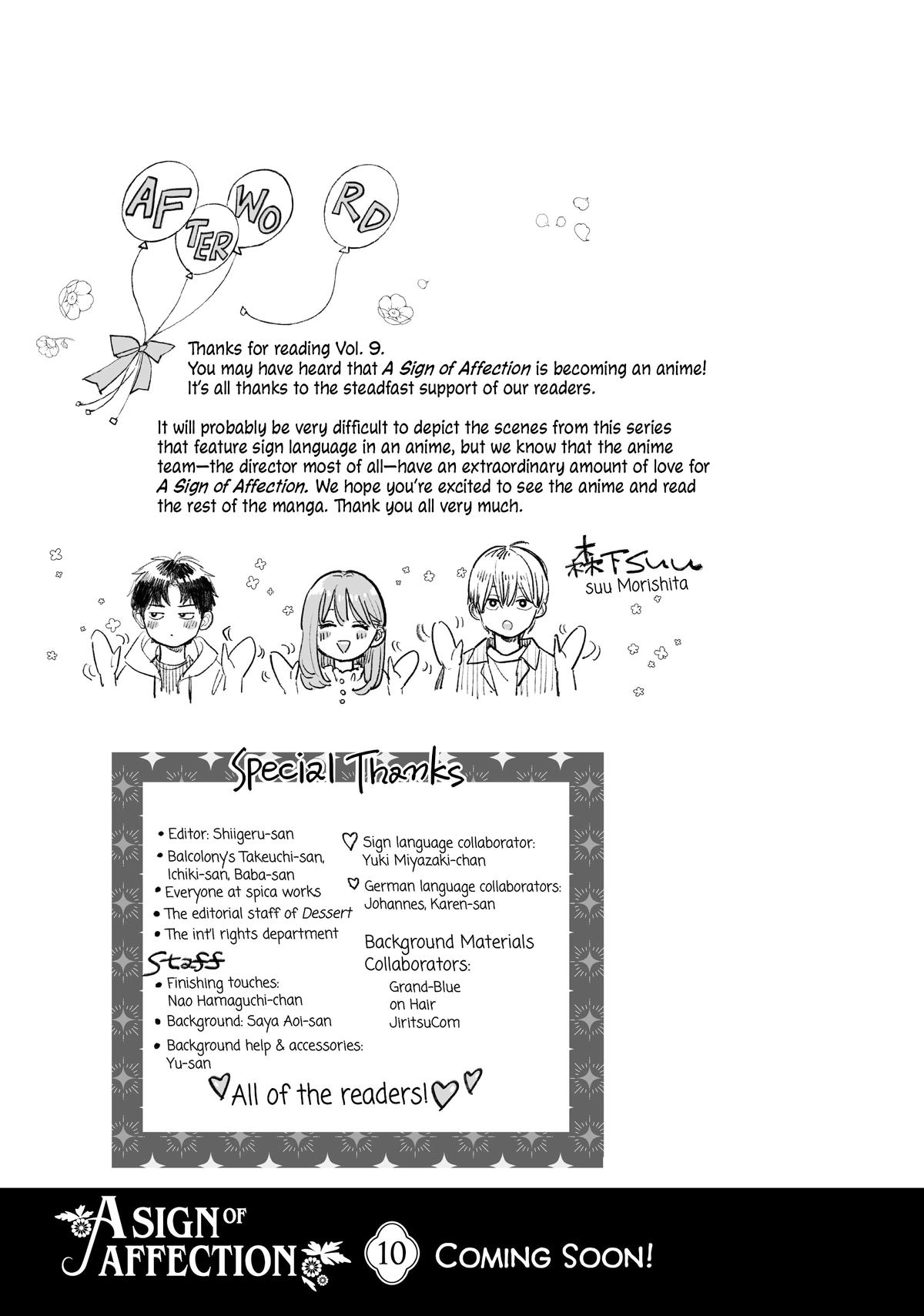 A Sign of Affection Chapter 36 - Page 39