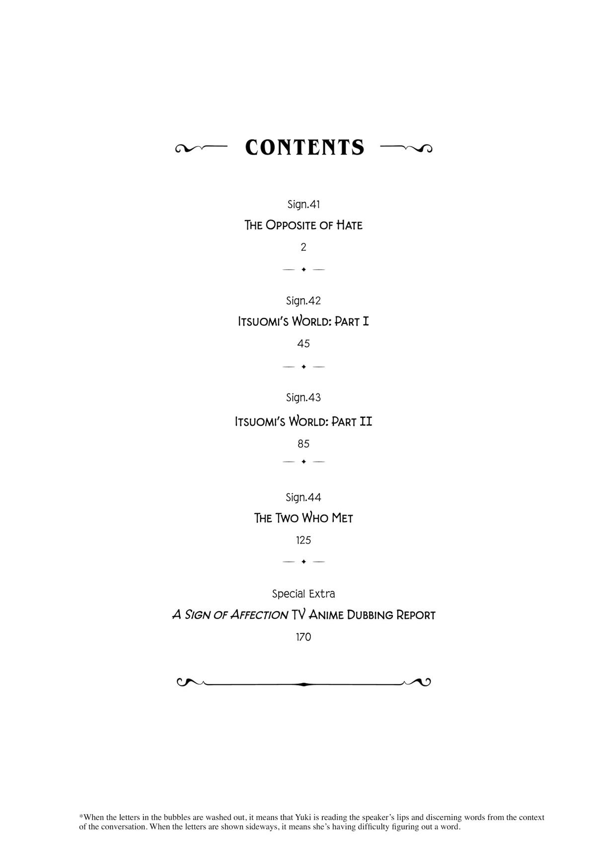 A Sign of Affection Chapter 41 - Page 4