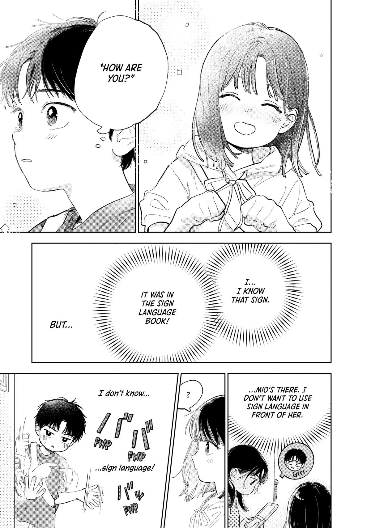 A Sign of Affection Chapter 41 - Page 13