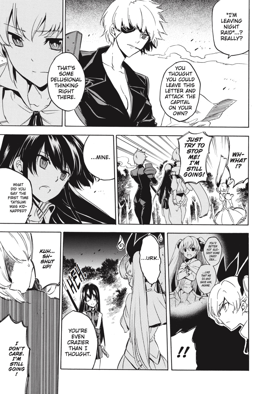 Akame ga KILL! Chapter 53 - Page 11