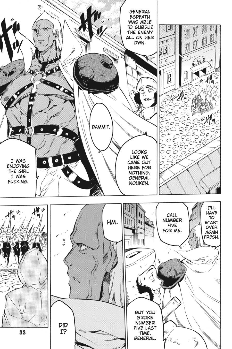 Akame ga KILL! Chapter 61 - Page 33
