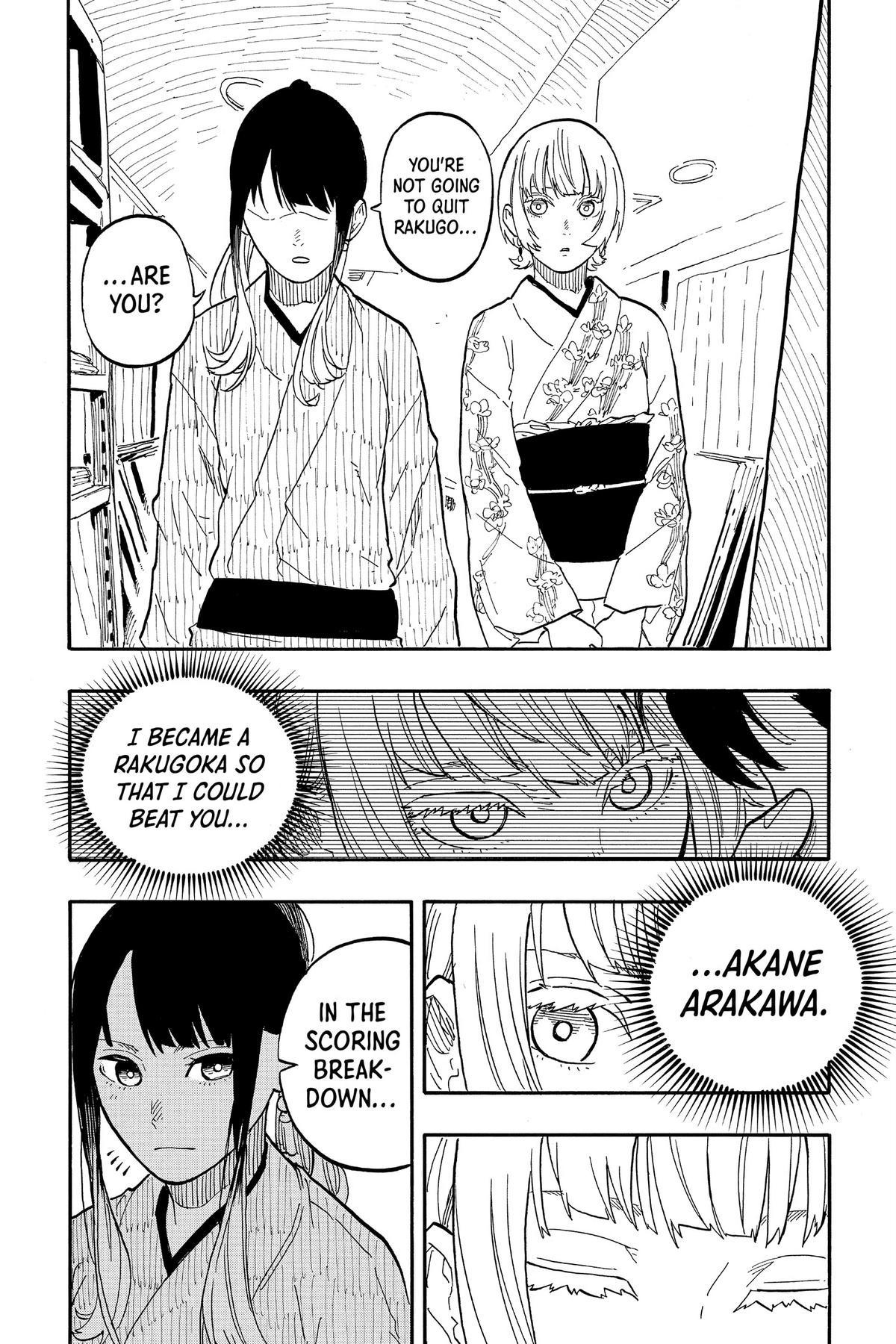 Akane-banashi Chapter 73 - Page 11