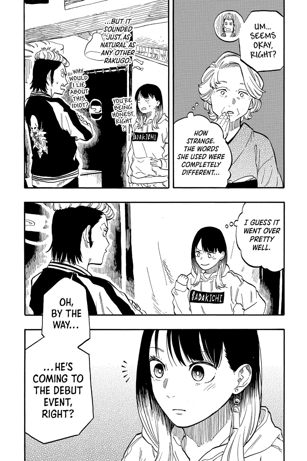Akane-banashi Chapter 94 - Page 13