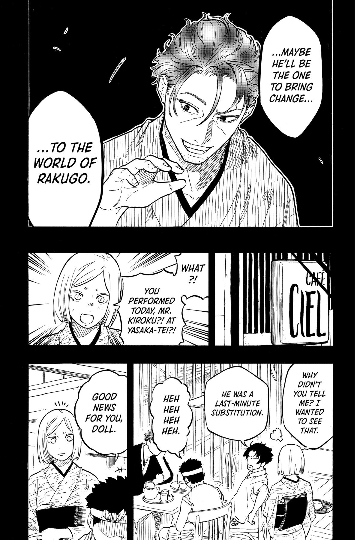 Akane-banashi Chapter 136 - Page 12