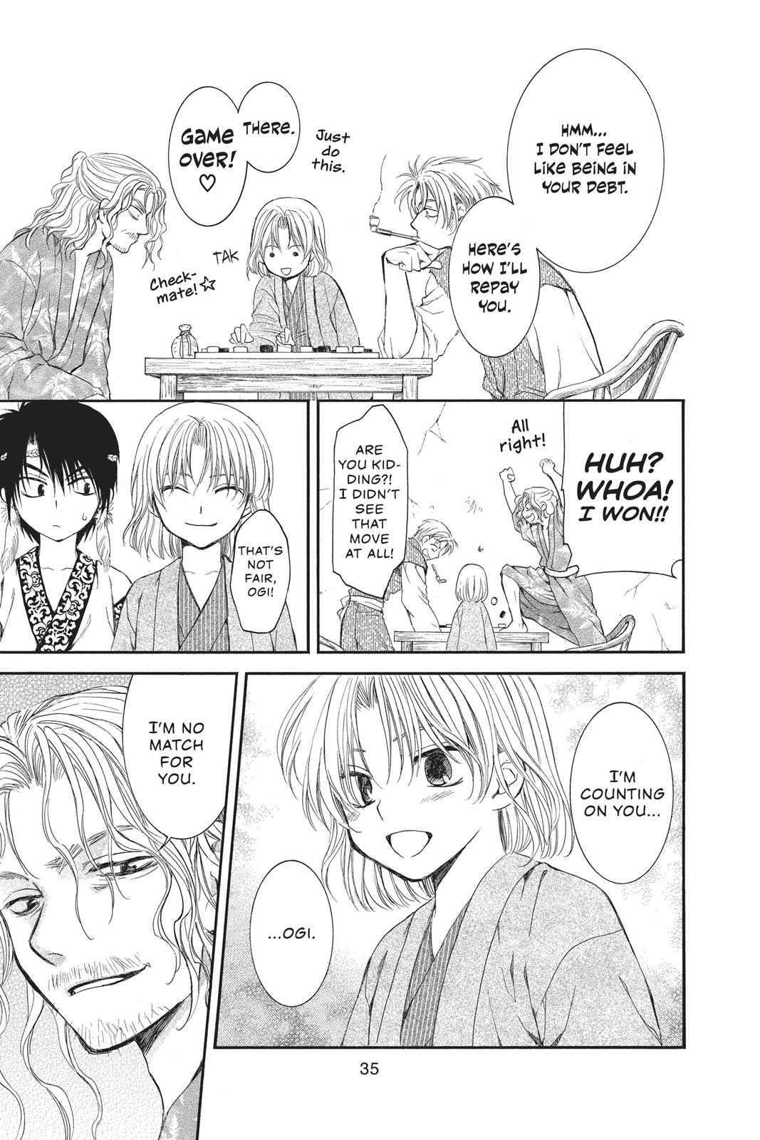Yona of the Dawn Chapter 60 - Page 36