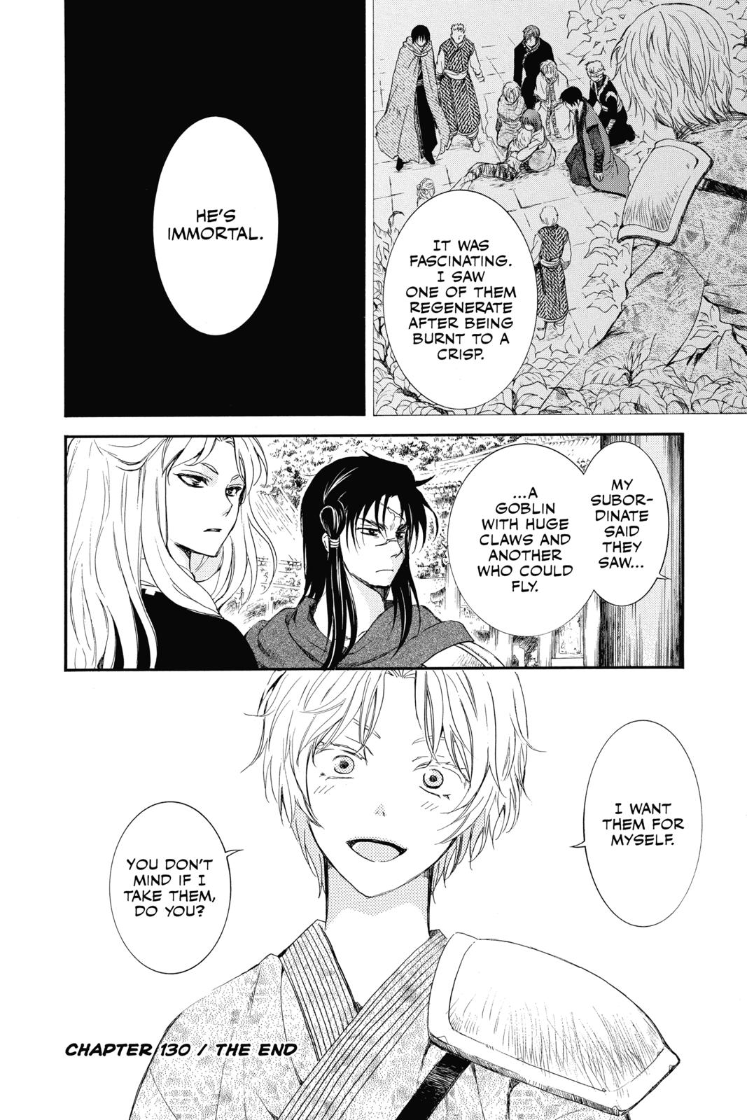Yona of the Dawn Chapter 130 - Page 34