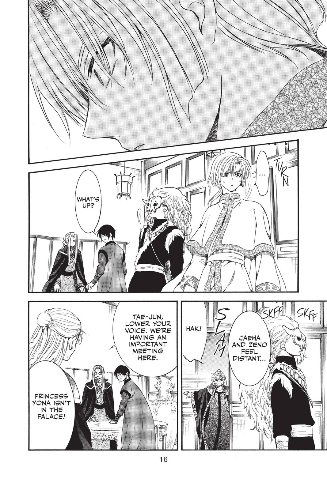 Yona of the Dawn Chapter 164 - Page 16