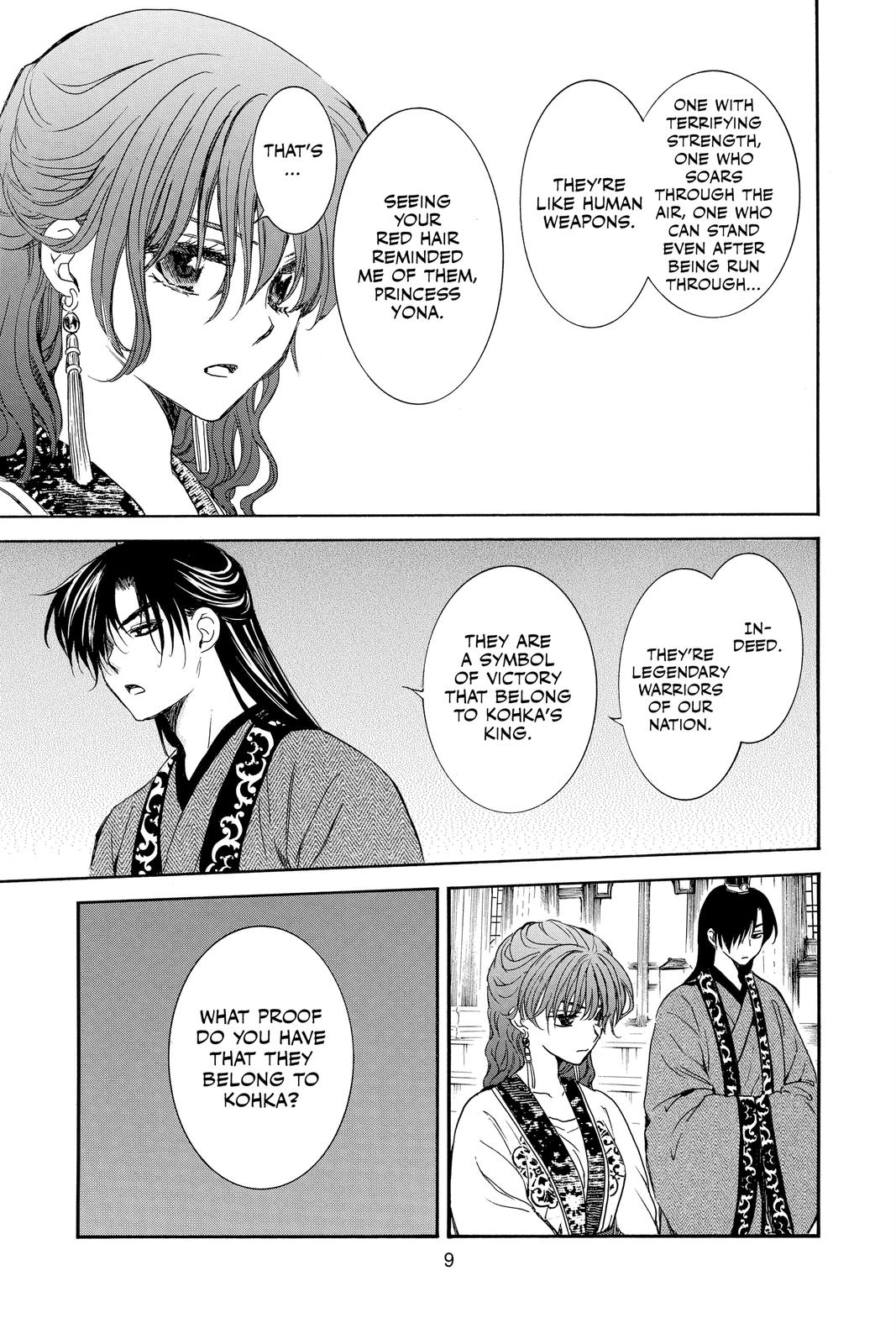 Yona of the Dawn Chapter 199 - Page 9