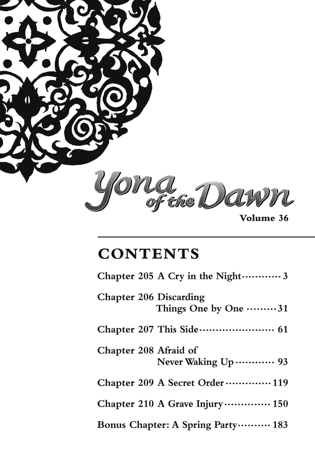 Yona of the Dawn Chapter 205 - Page 3