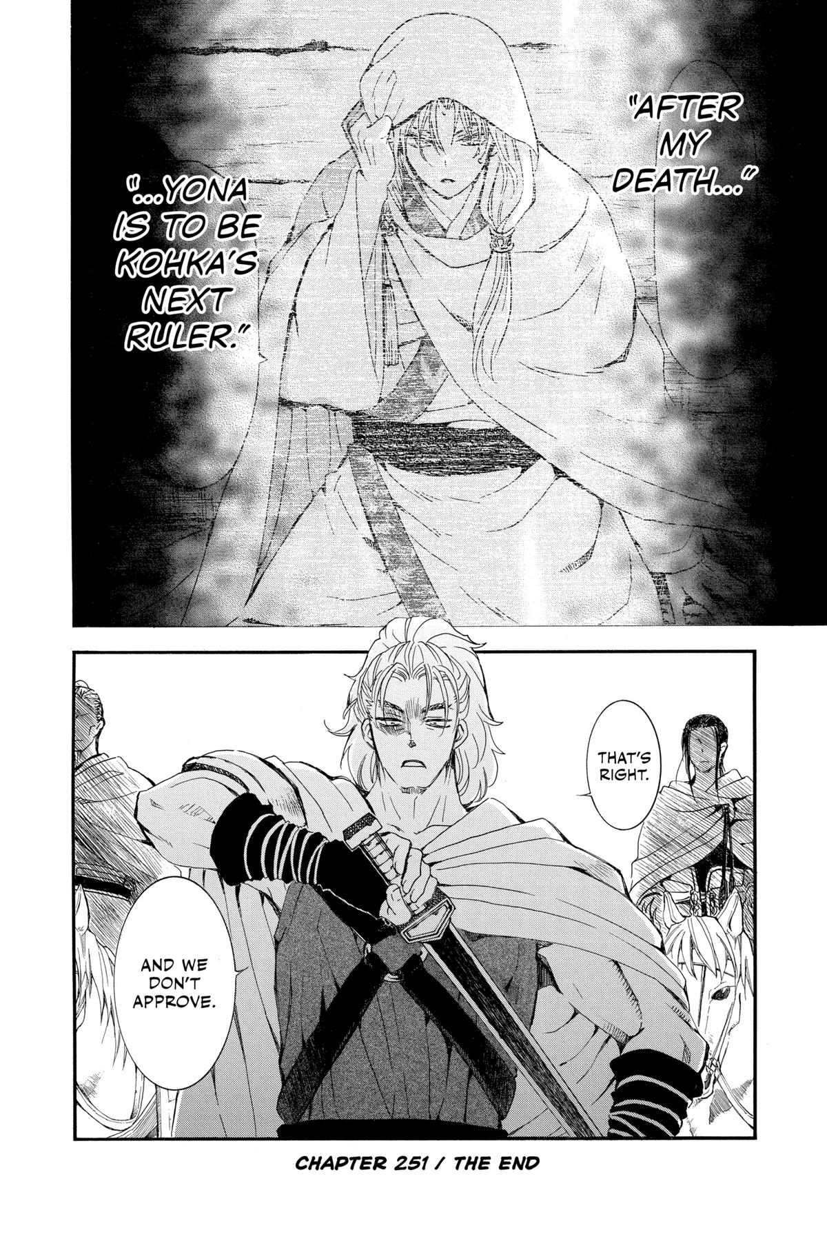 Yona of the Dawn Chapter 251 - Page 32