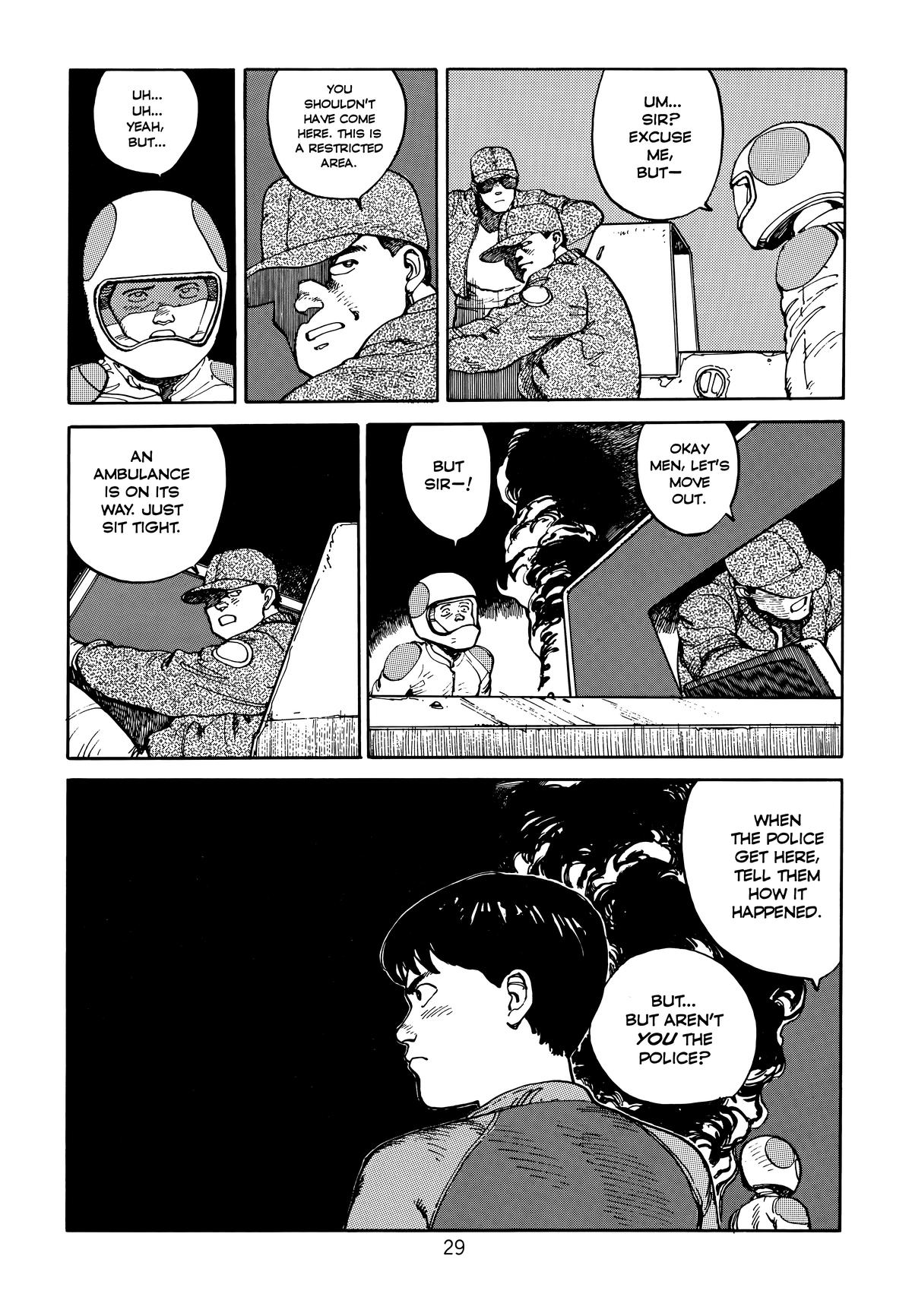 Akira Chapter 1 - Page 30