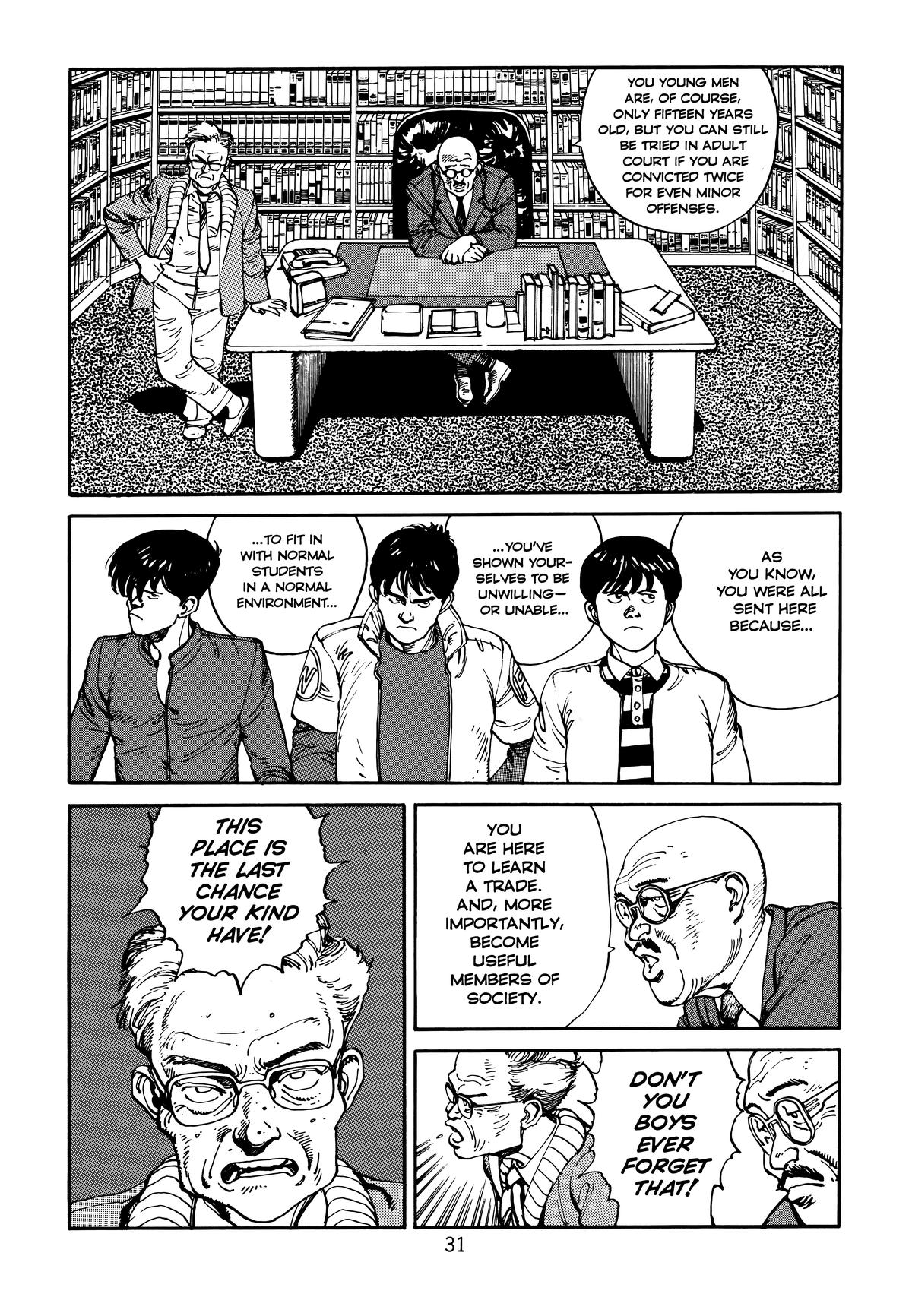Akira Chapter 1 - Page 32