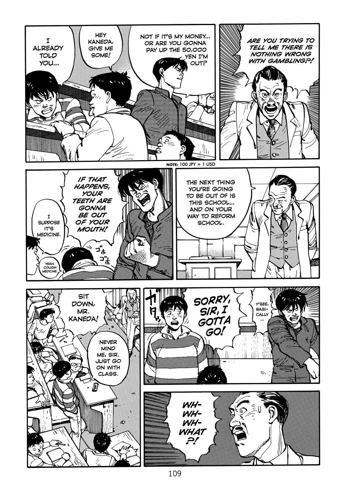 Akira Chapter 1 - Page 110