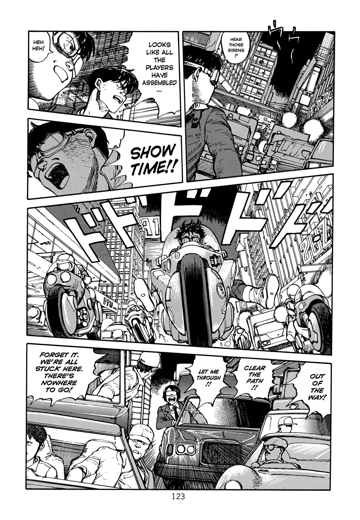 Akira Chapter 1 - Page 124
