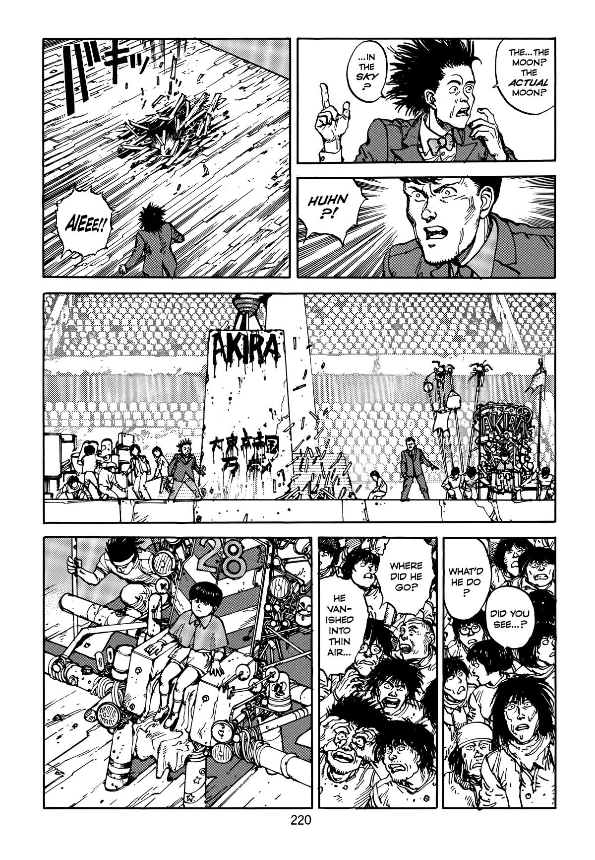 Akira Chapter 5 - Page 223