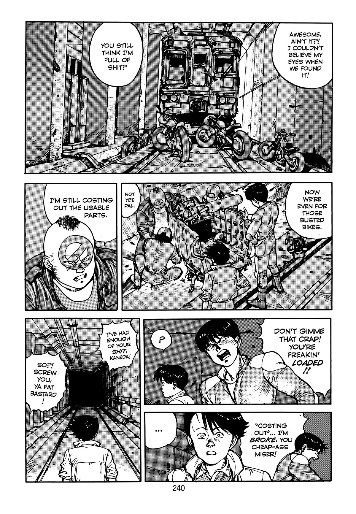 Akira Chapter 5 - Page 242