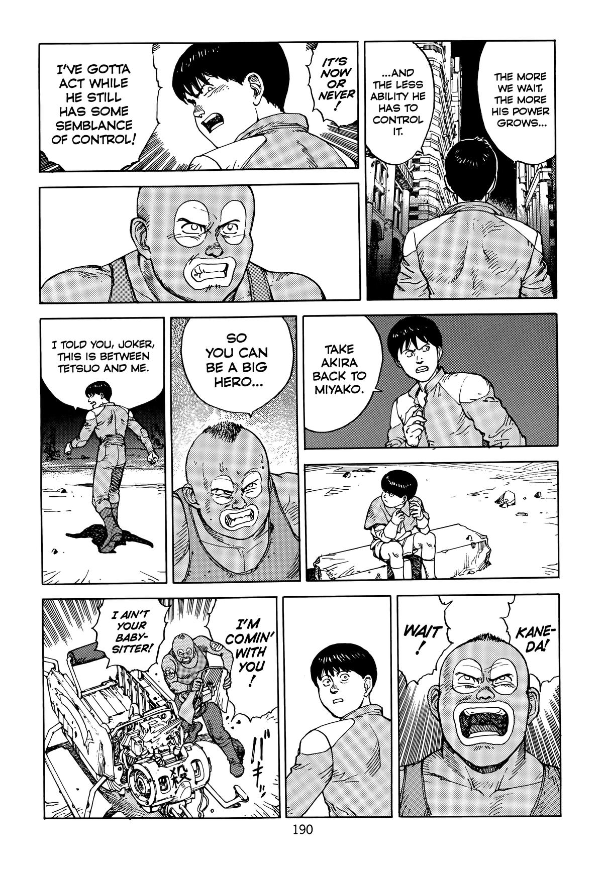 Akira Chapter 6 - Page 192