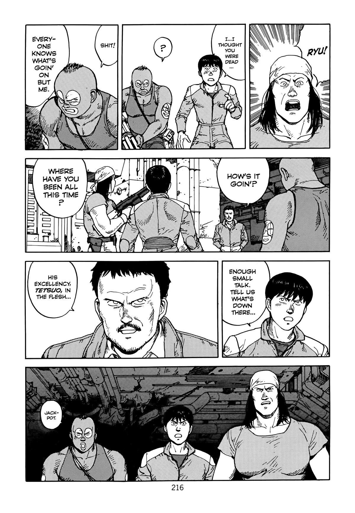 Akira Chapter 6 - Page 218