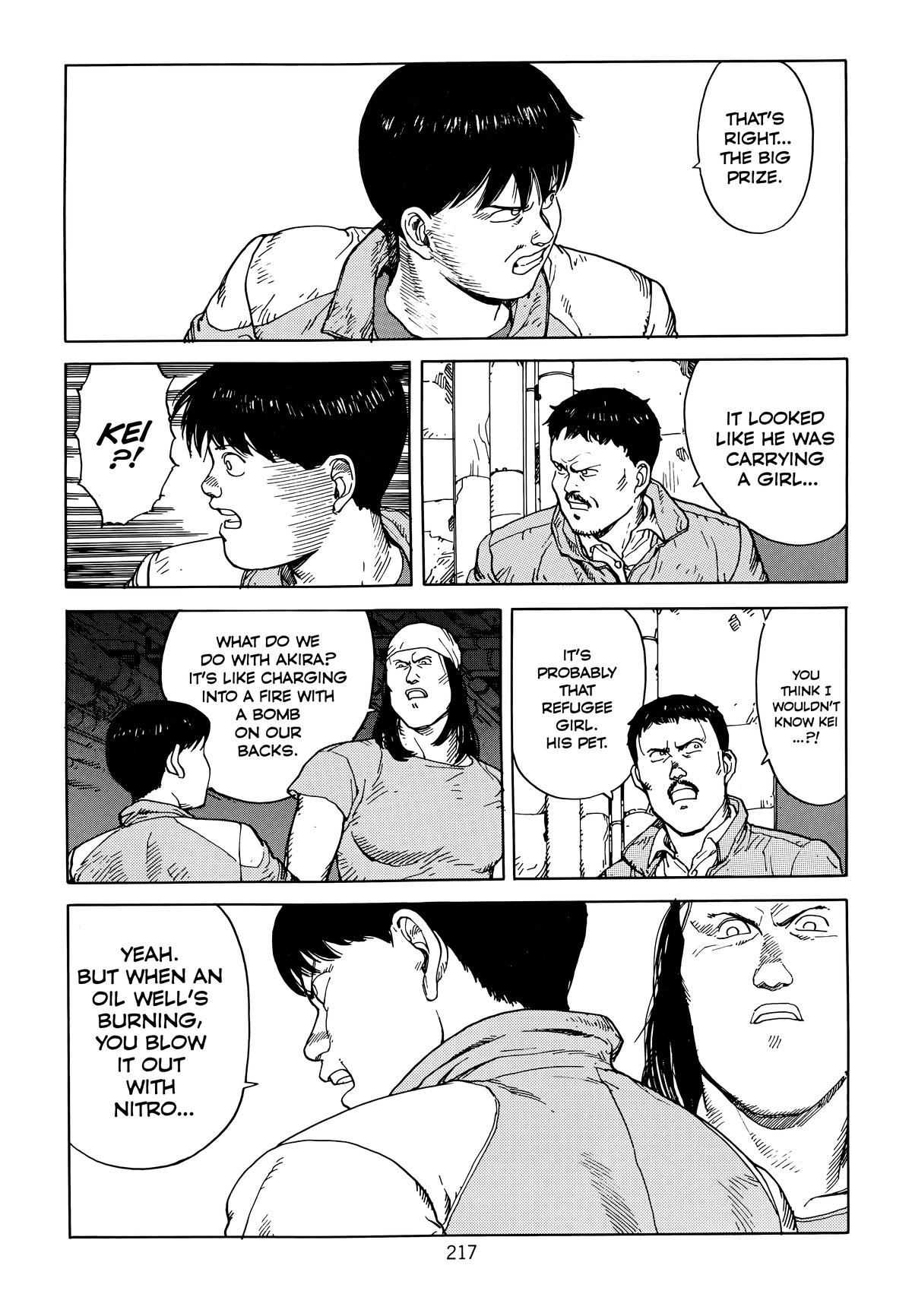 Akira Chapter 6 - Page 219