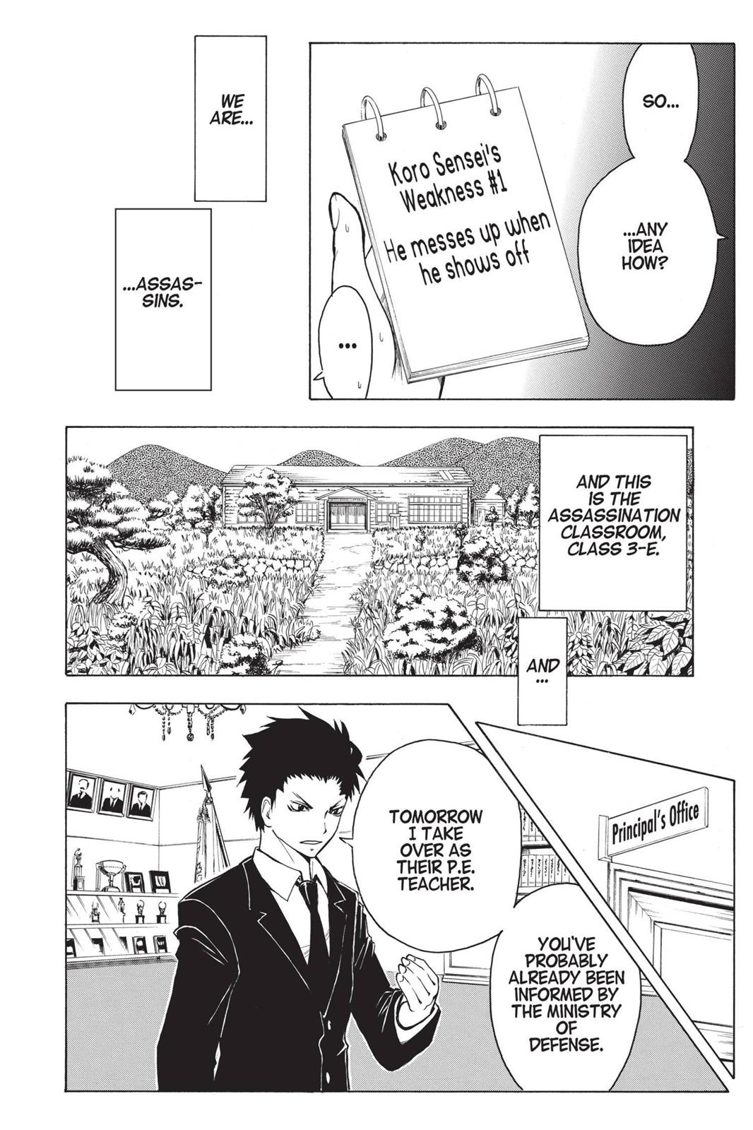 Assassination Classroom Chapter 3 - Page 6