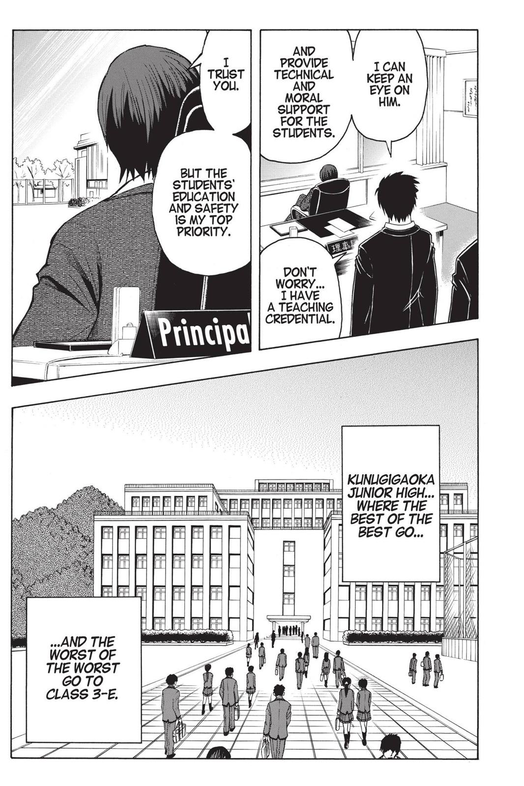 Assassination Classroom Chapter 3 - Page 7