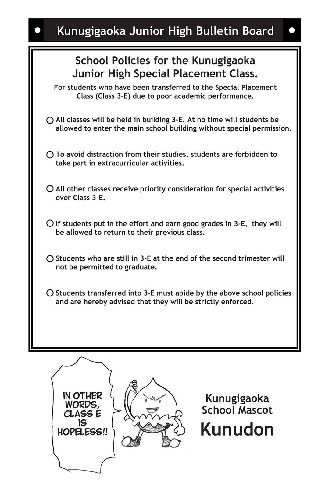 Assassination Classroom Chapter 3 - Page 20