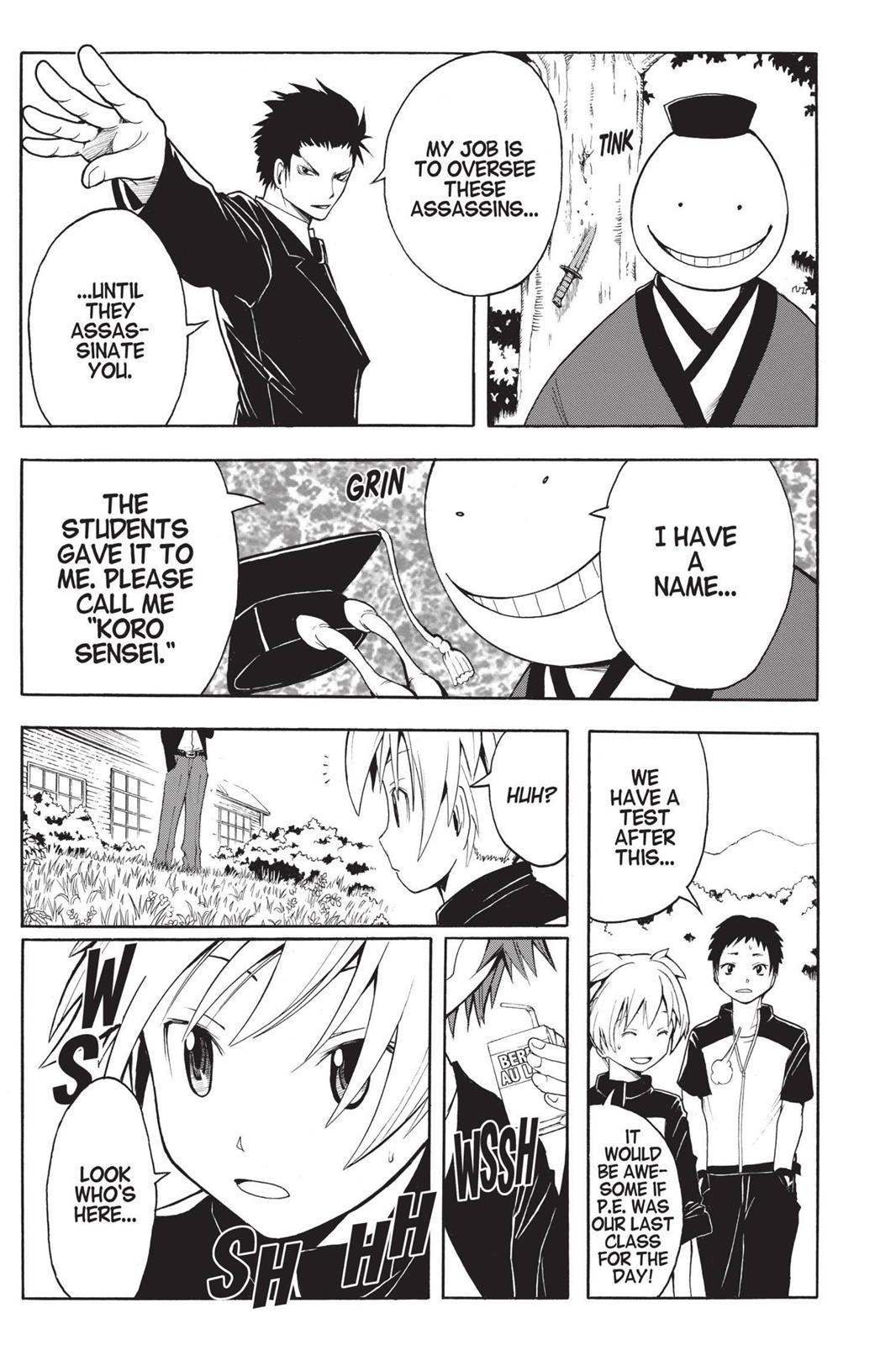 Assassination Classroom Chapter 4 - Page 11