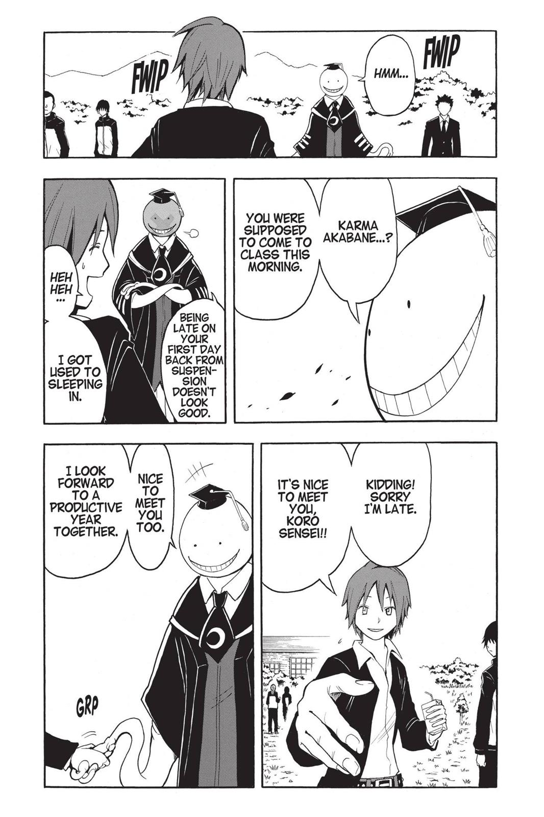 Assassination Classroom Chapter 4 - Page 13