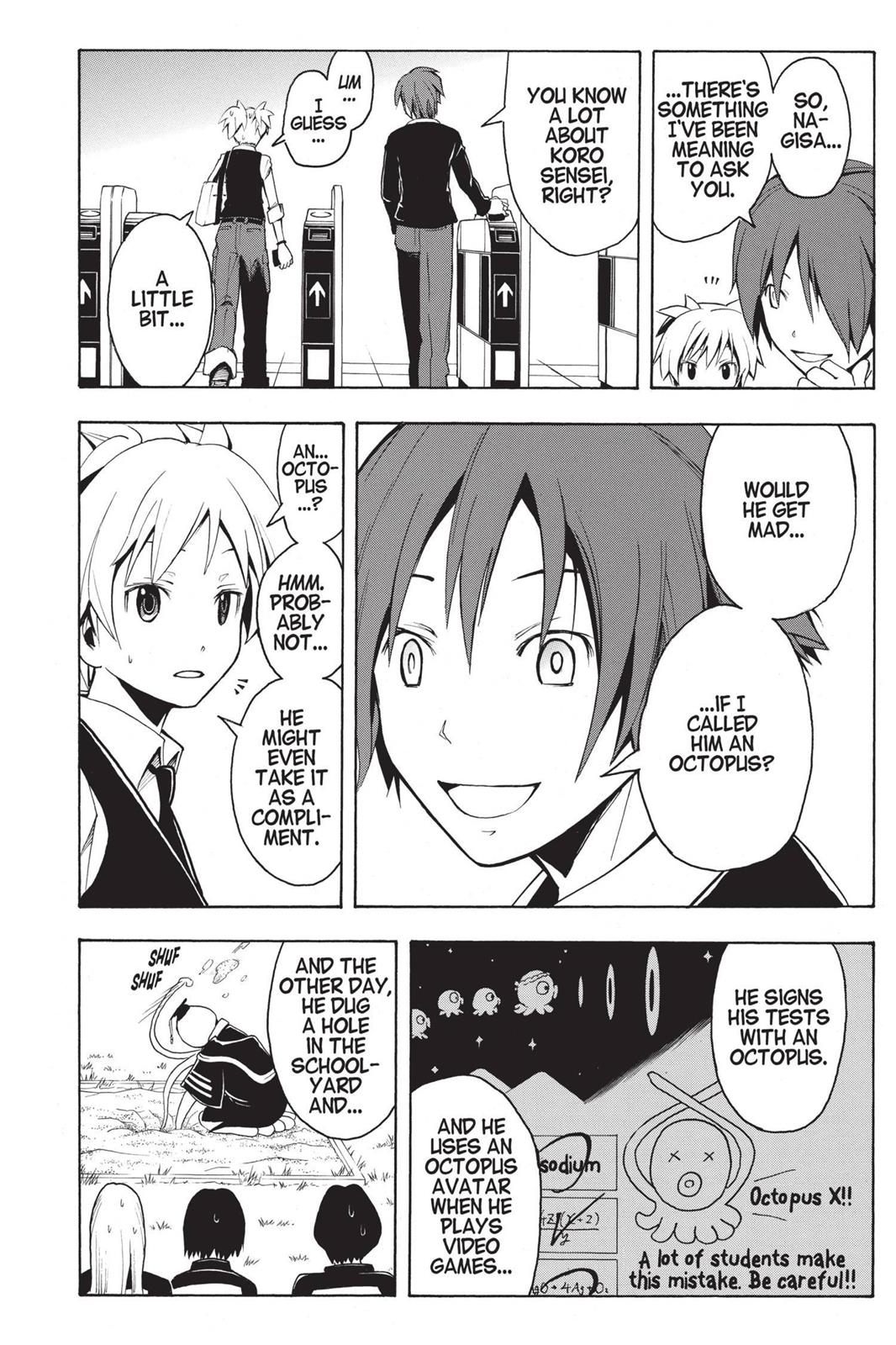 Assassination Classroom Chapter 5 - Page 12