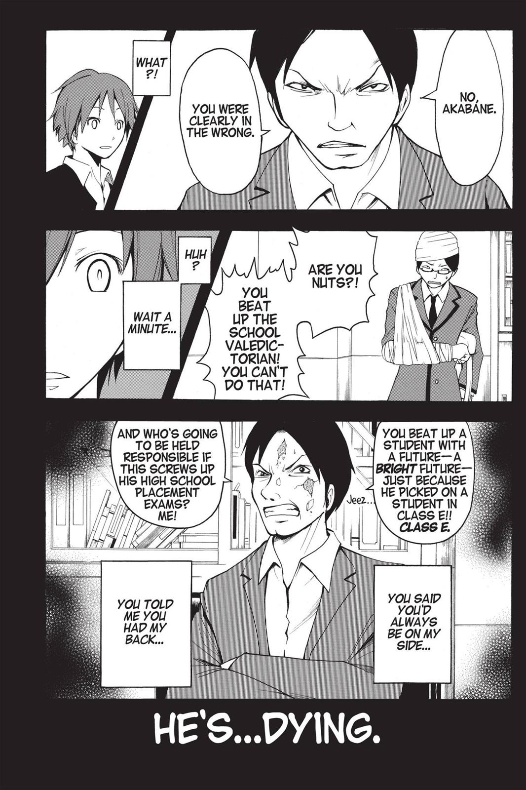 Assassination Classroom Chapter 6 - Page 12