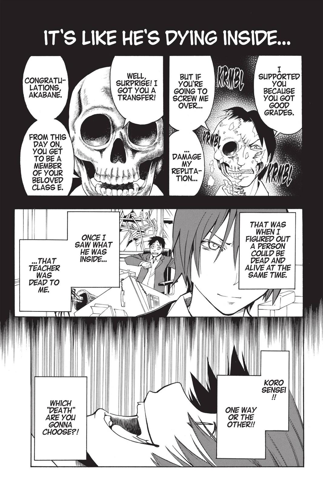 Assassination Classroom Chapter 6 - Page 13