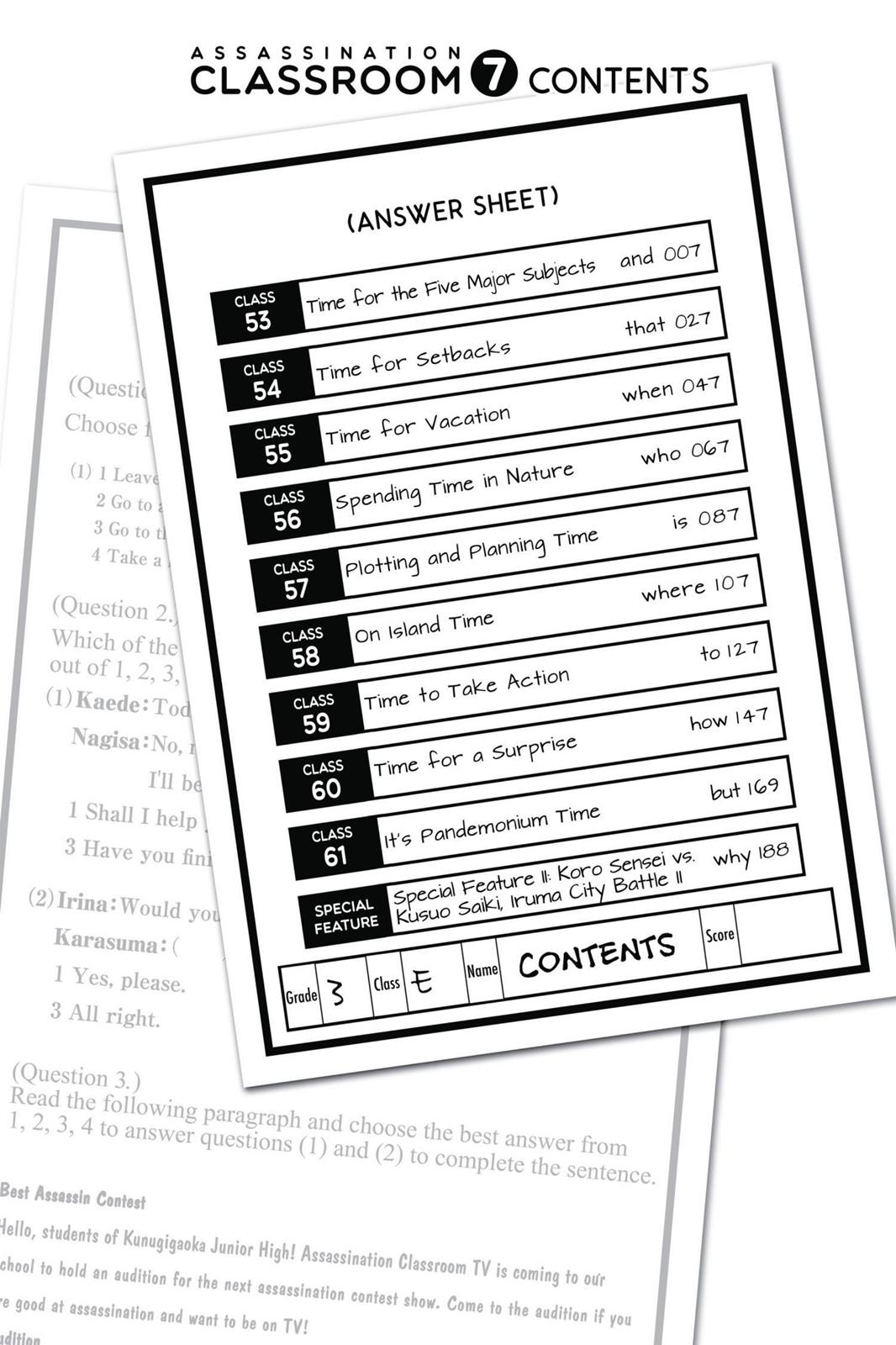 Assassination Classroom Chapter 53 - Page 7
