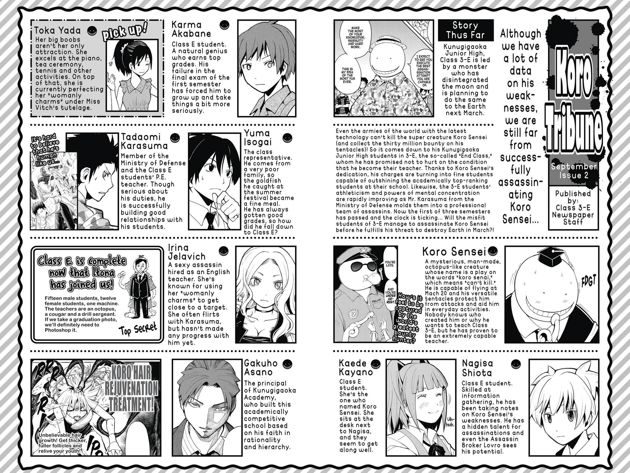 Assassination Classroom Chapter 89 - Page 3