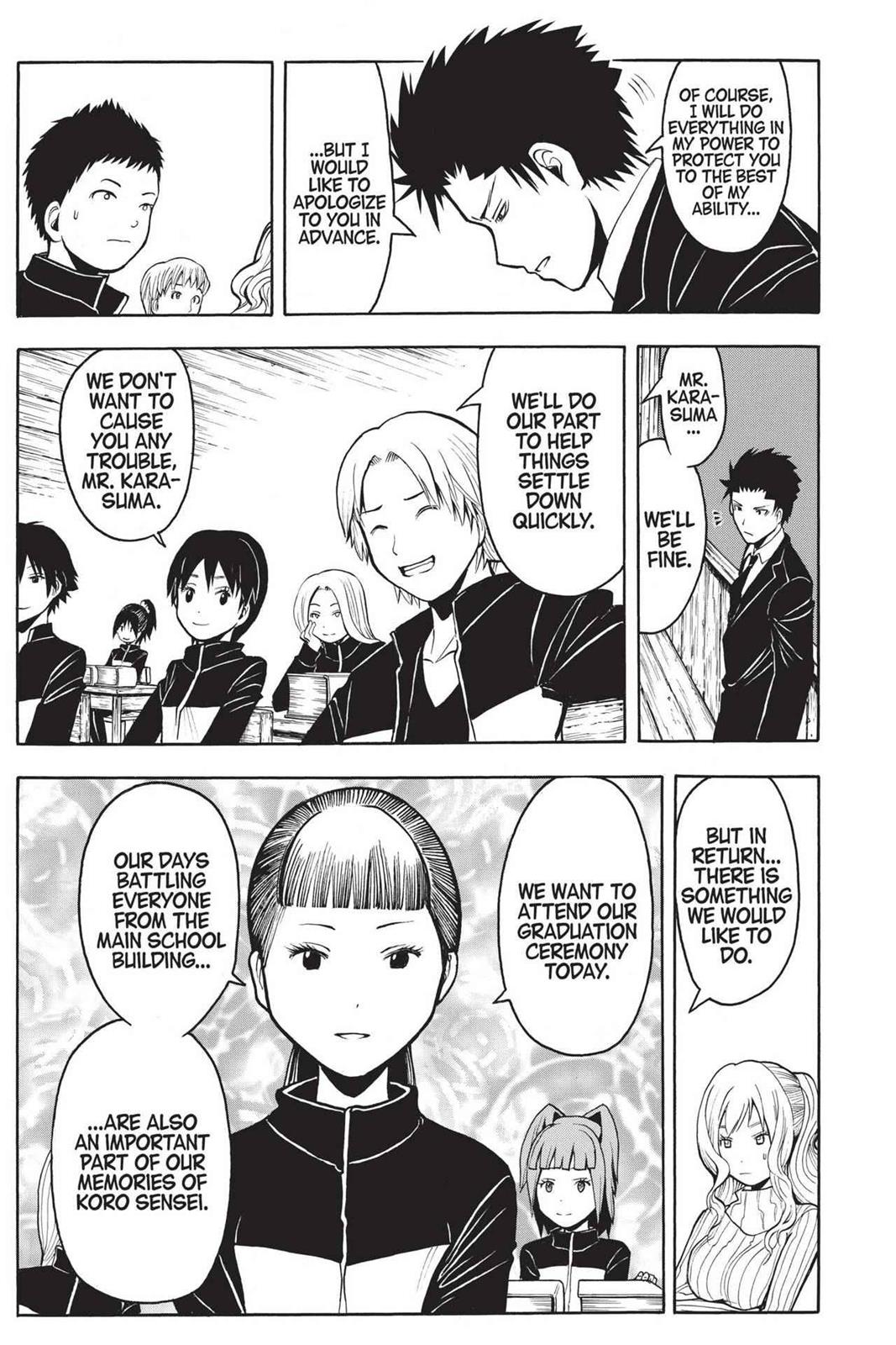 Assassination Classroom Chapter 178 - Page 14