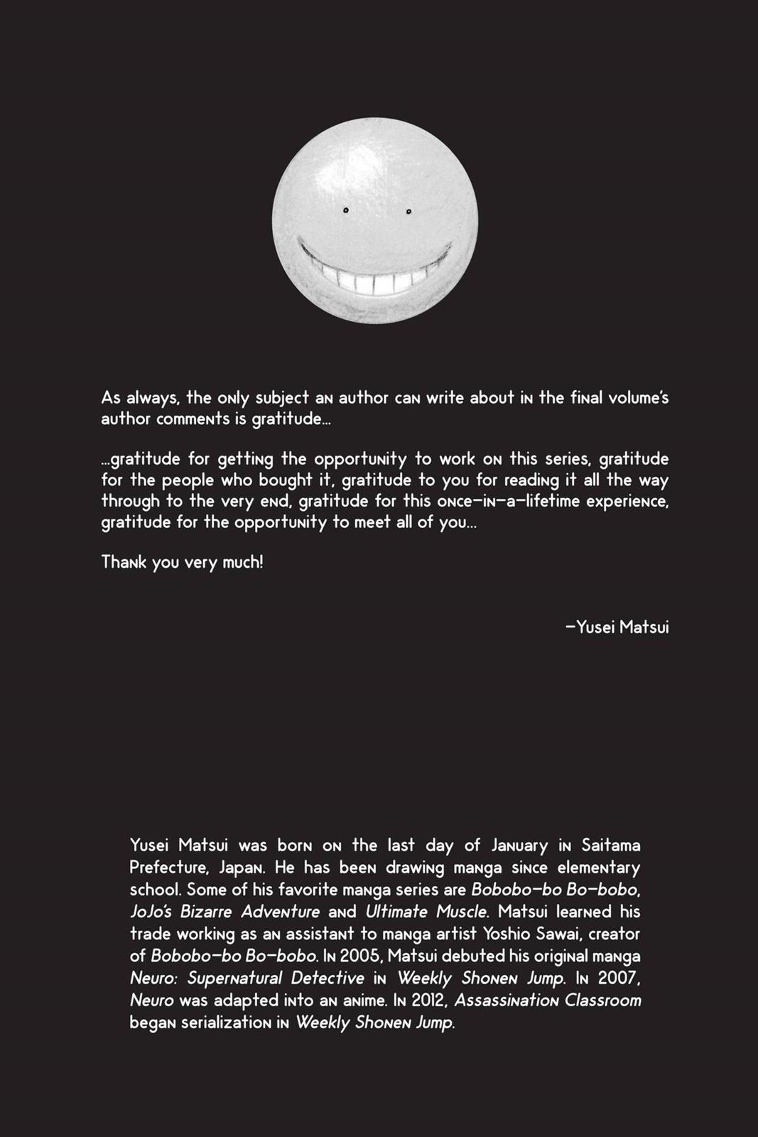 Assassination Classroom Chapter 180.9 - Page 37