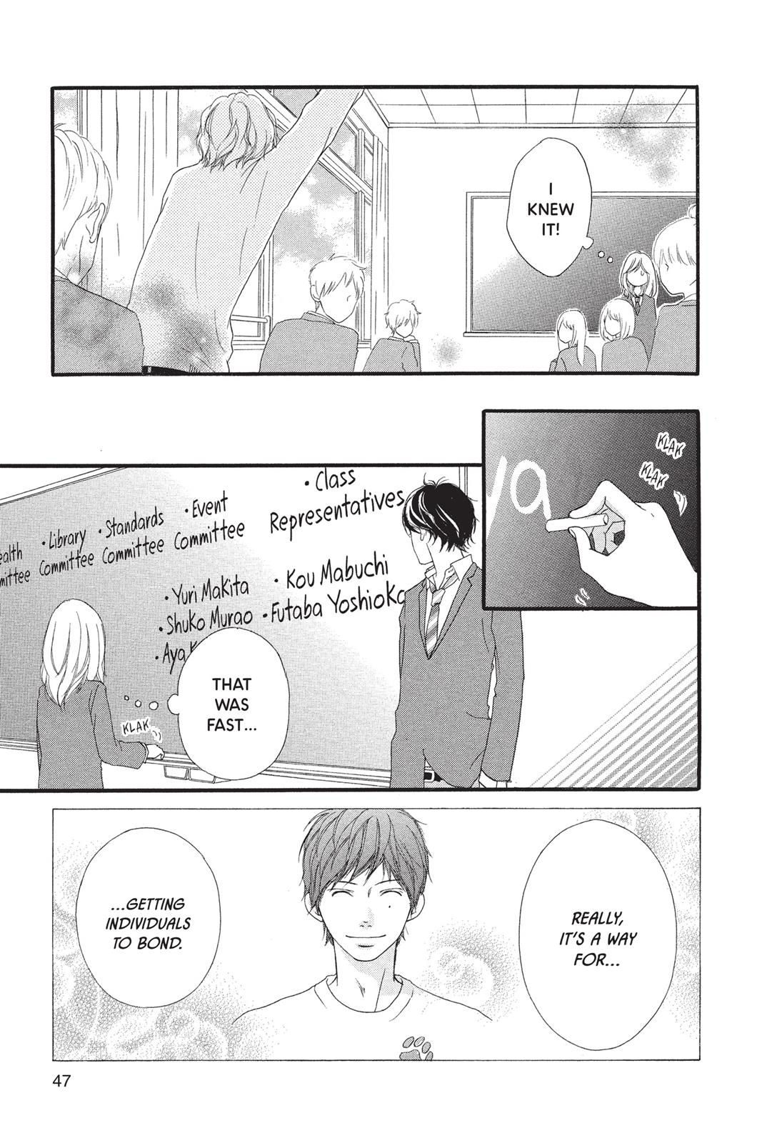 Ao Haru Ride Chapter 4 - Page 47