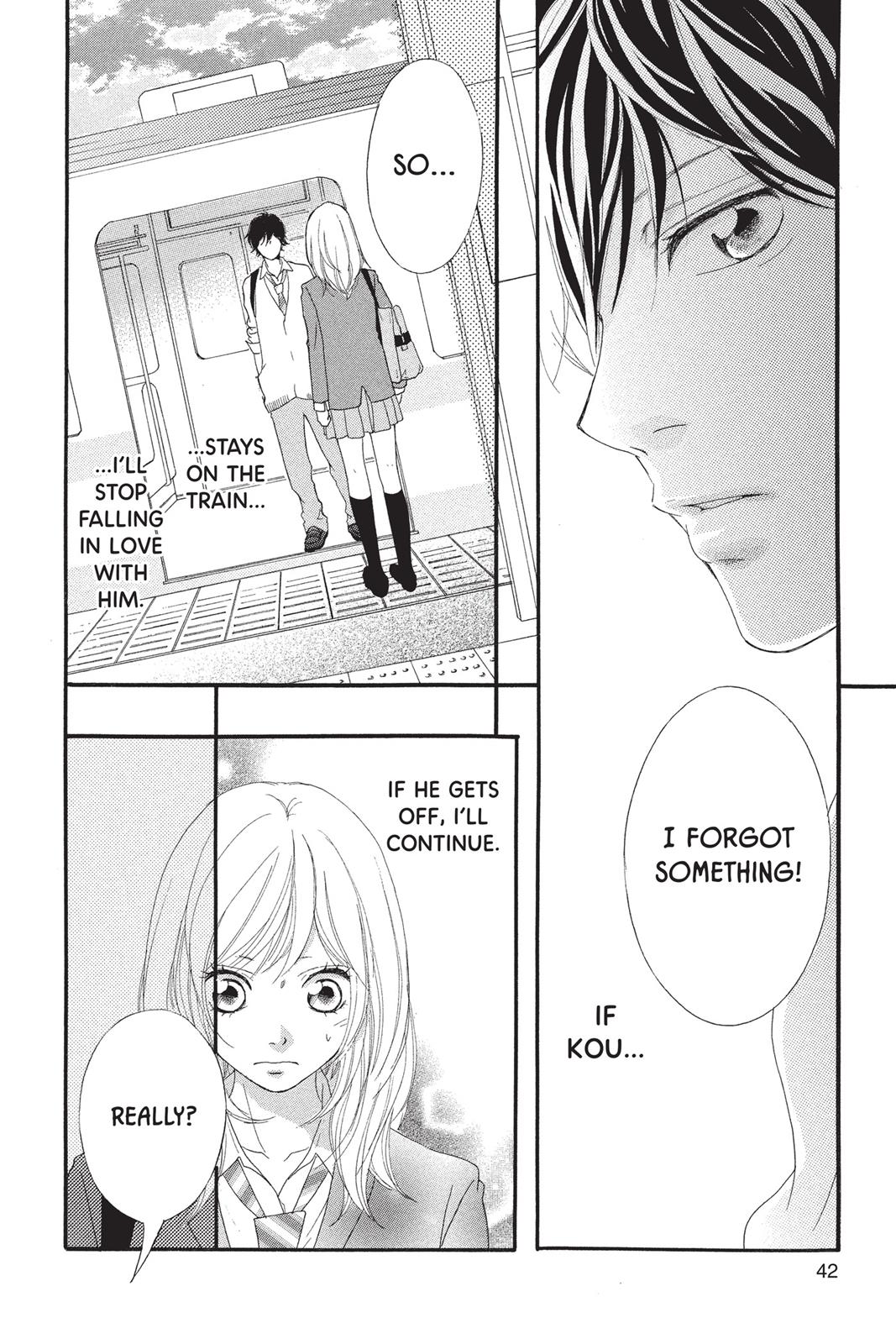 Ao Haru Ride Chapter 8 - Page 42