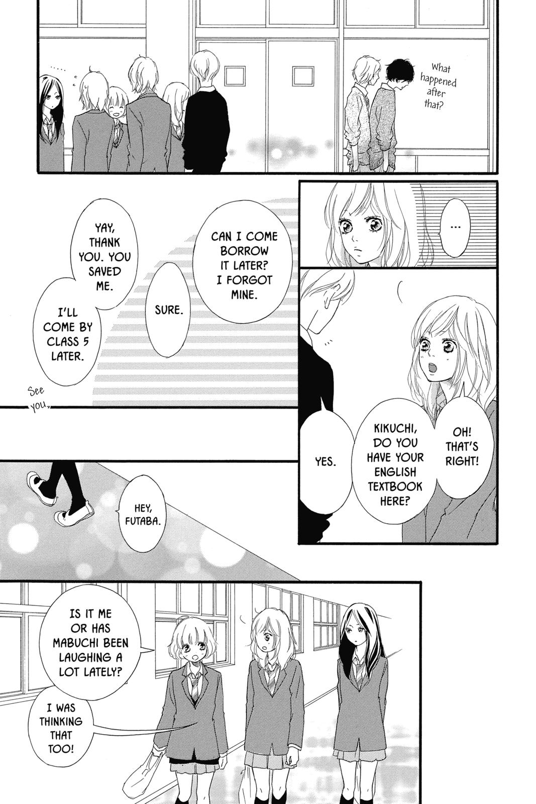 Ao Haru Ride Chapter 35 - Page 12